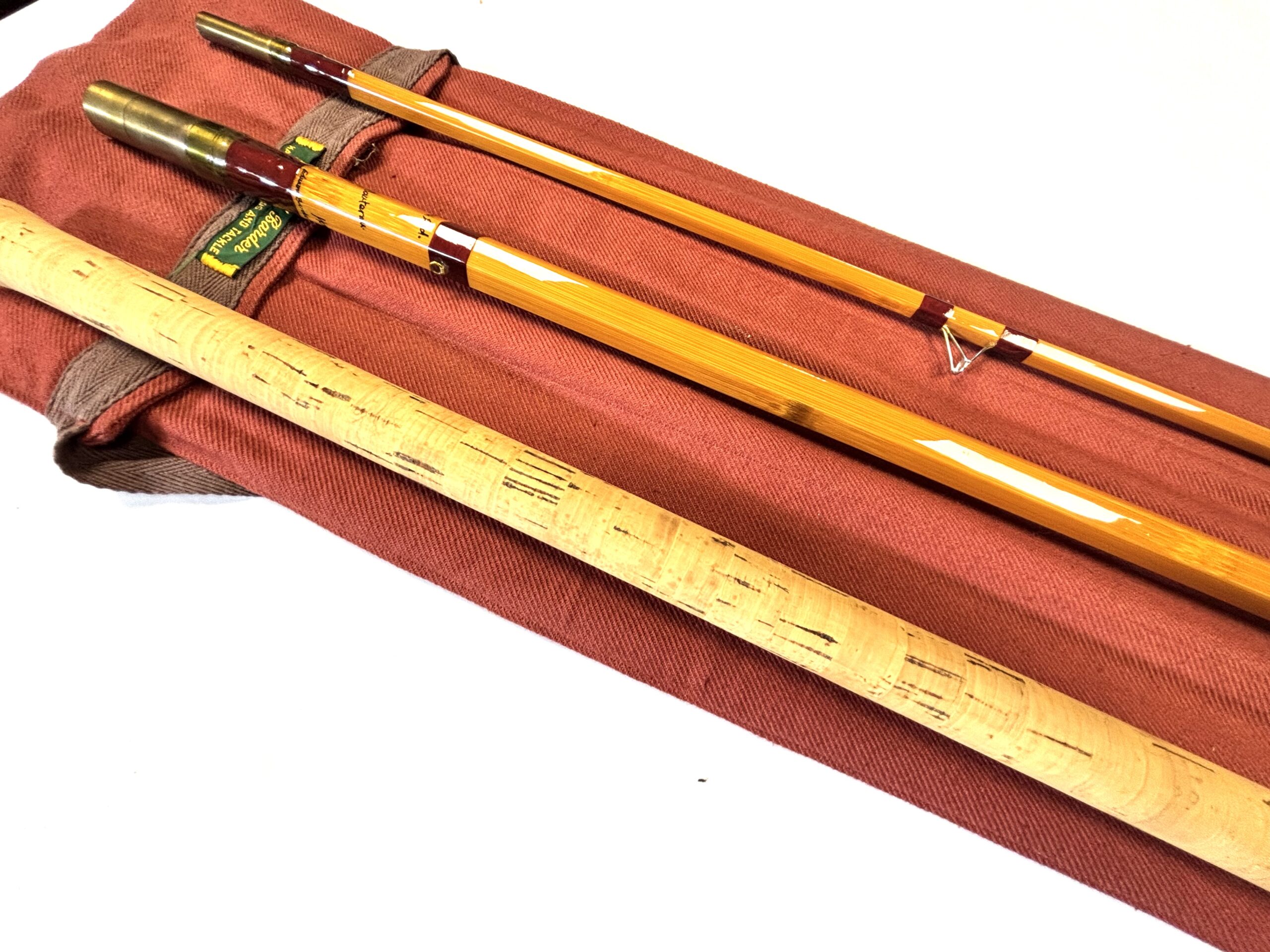 Edward Barder Fred J Taylor Roach Rod 12’6” Split Cane - Image 3