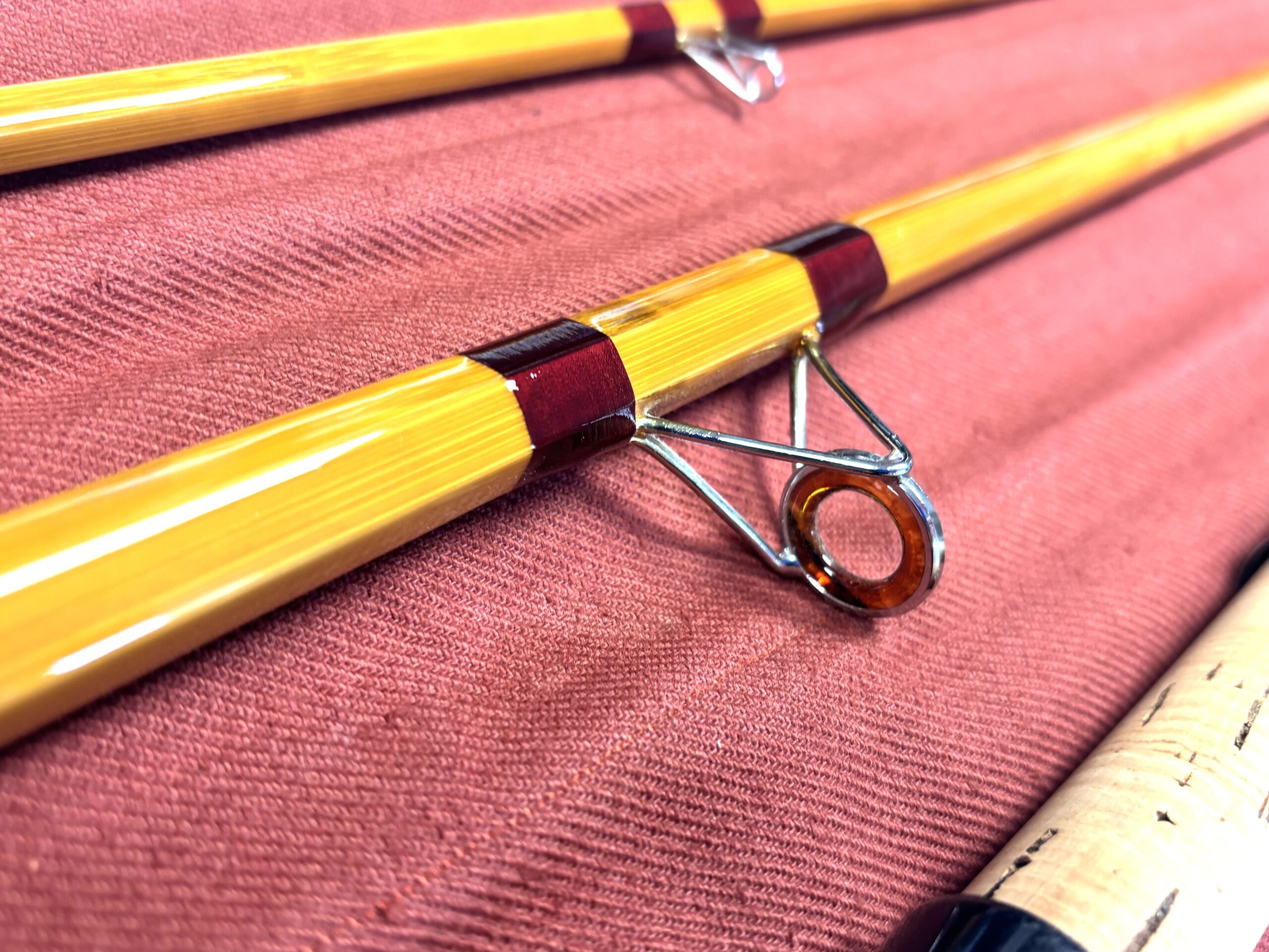 Edward Barder Fred J Taylor Roach Rod 12’6” Split Cane - Image 6