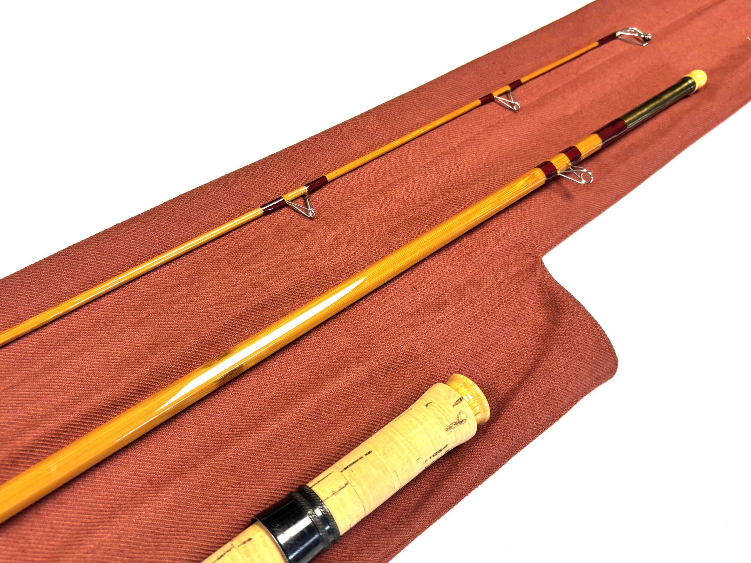 Edward Barder Fred J Taylor Roach Rod 12’6” Split Cane - Image 7