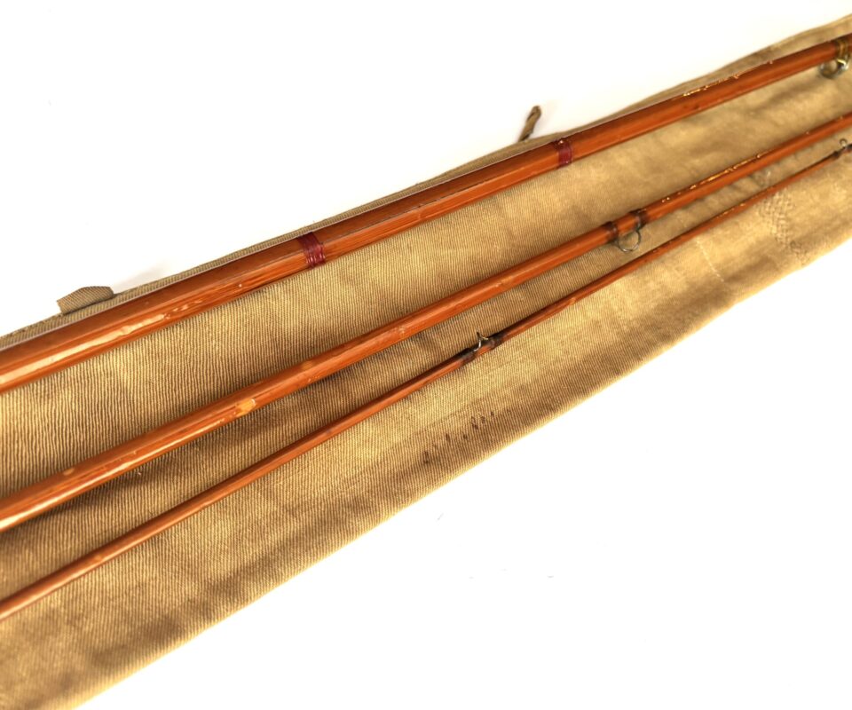 Alternative view of Hardy Keith Rollo 9’3” Cane Fly Rod