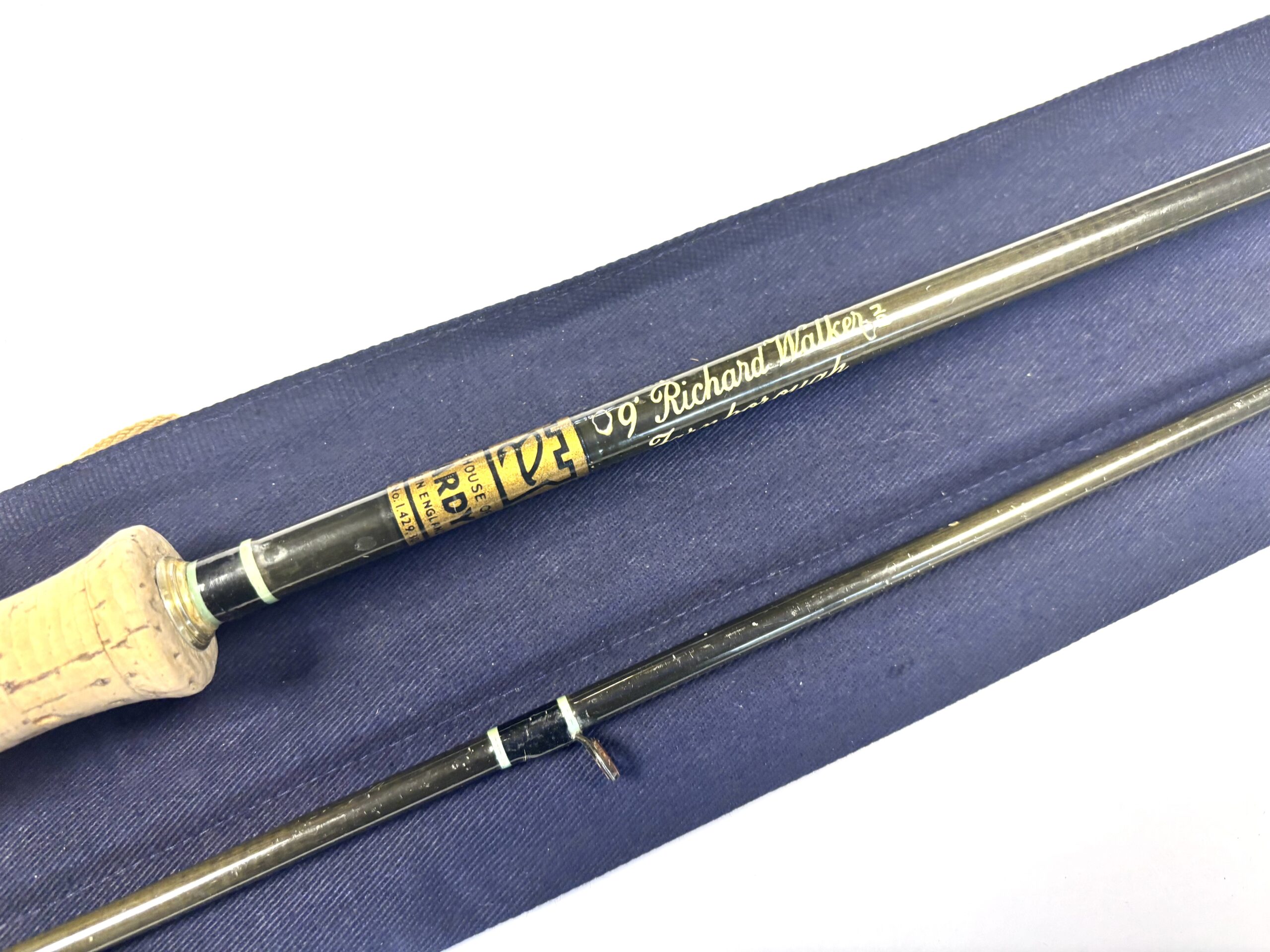 Hardy Richard Walker Farnborough 9’ Fly Rod #7/8 - Image 4