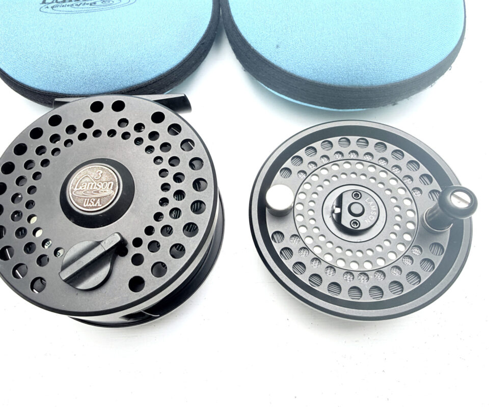 Lamson 3 Fly Reel 3 3/8” + Spare Spool
