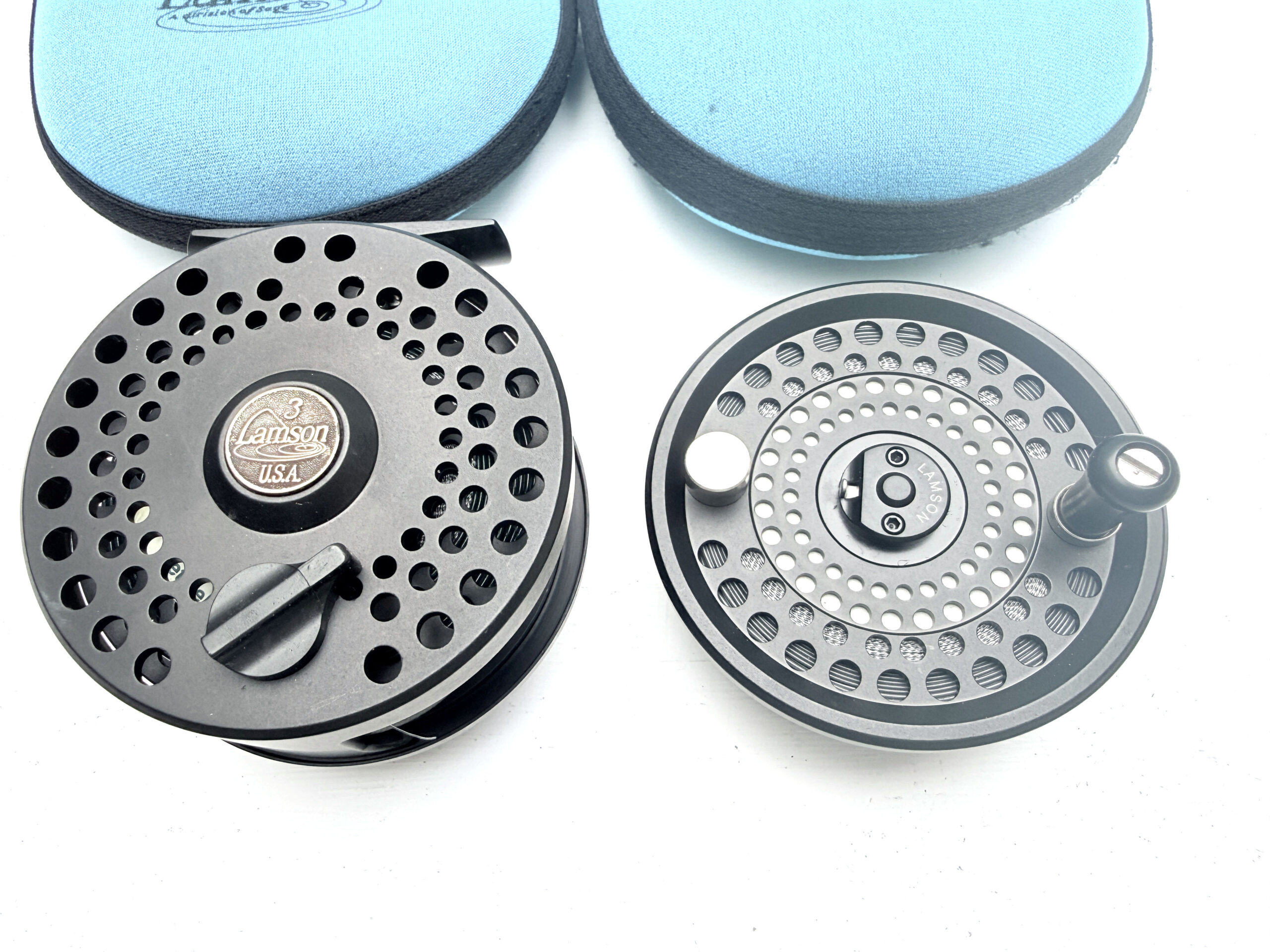 Lamson 3 Fly Reel 3 3/8” + Spare Spool