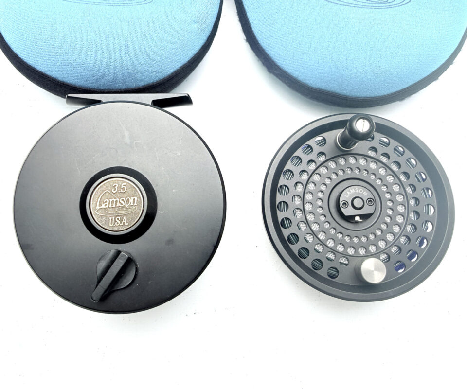Lamson 3 Fly Reel 3 1/2” + Spare Spool