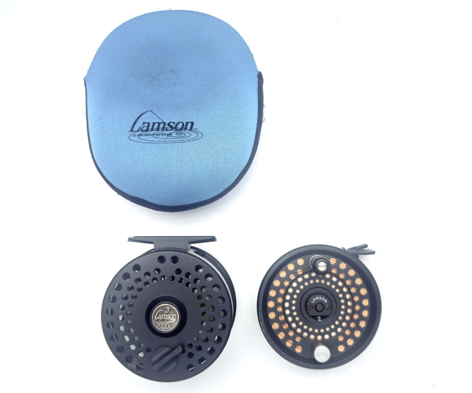 Lamson 3 Fly Reel 3 3/8” + Spare Spool