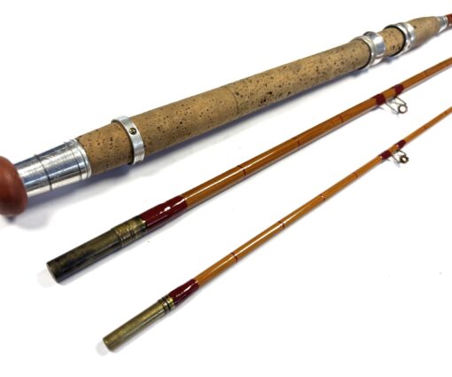 Allcock Super Wizard 11’ Split & Whole Cane Rod (c.1950s)