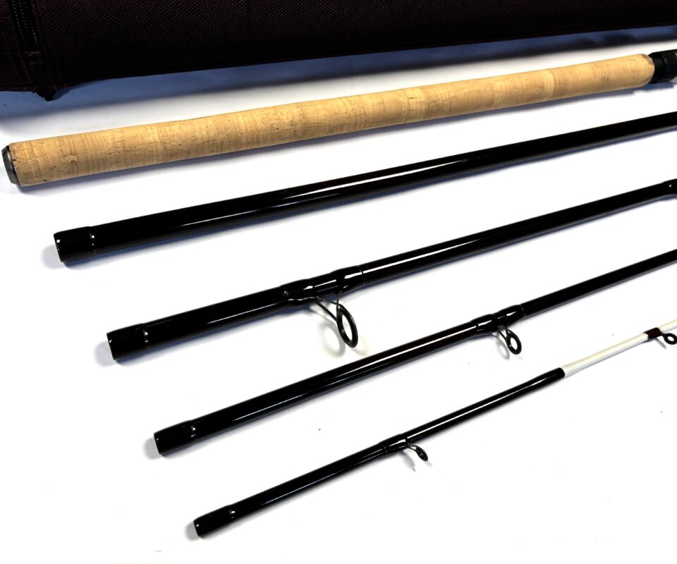 Alternative view of J.W. Young Travel Barbel 12&rsquo; 5-Piece Carbon Rod (c.2000s)