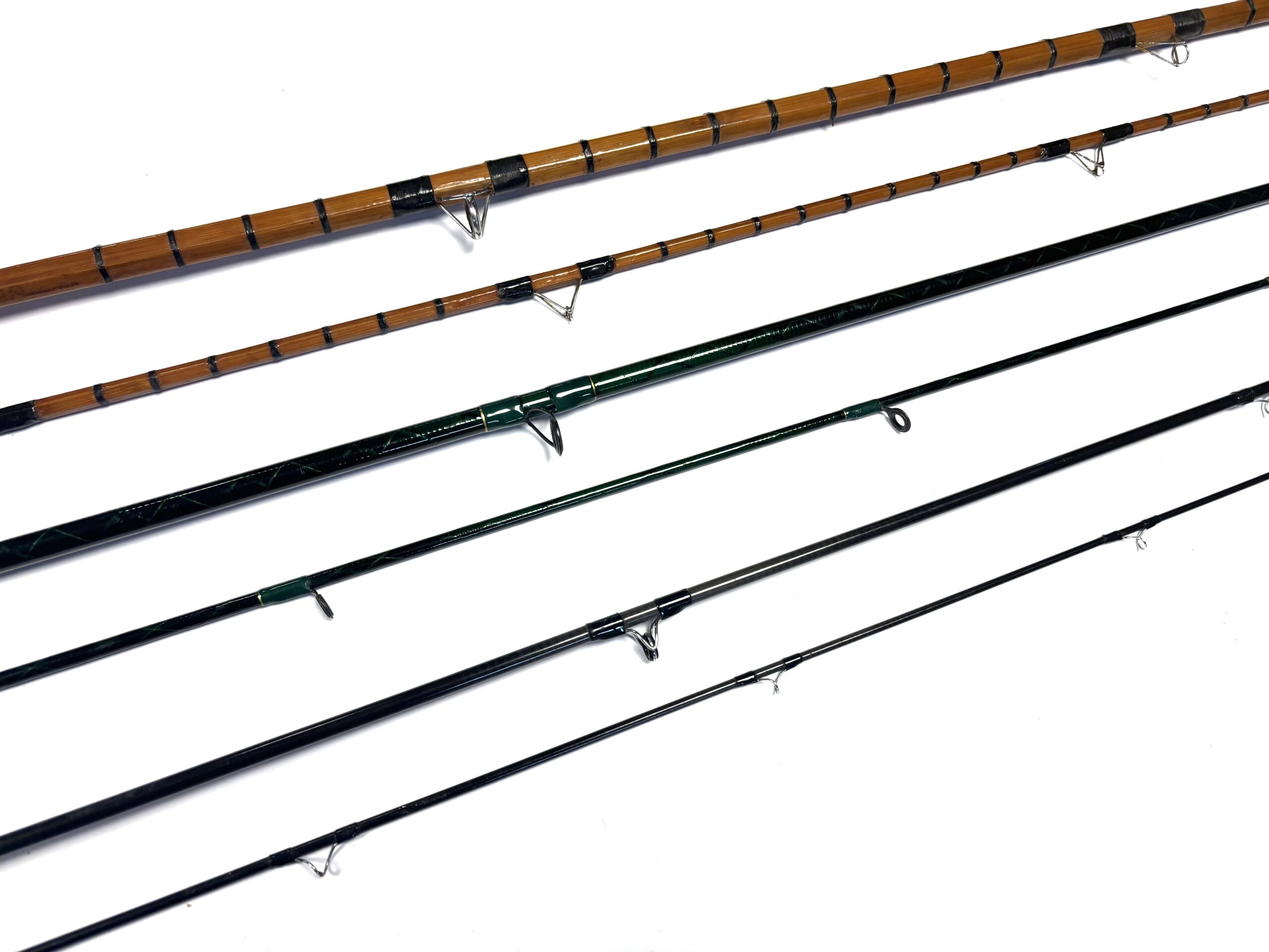 Vintage Mixed Fishing Rods x3 – Cane Avon, Bob Church Rutland & Trout Fly Rod (Restoration Lot) - Image 6
