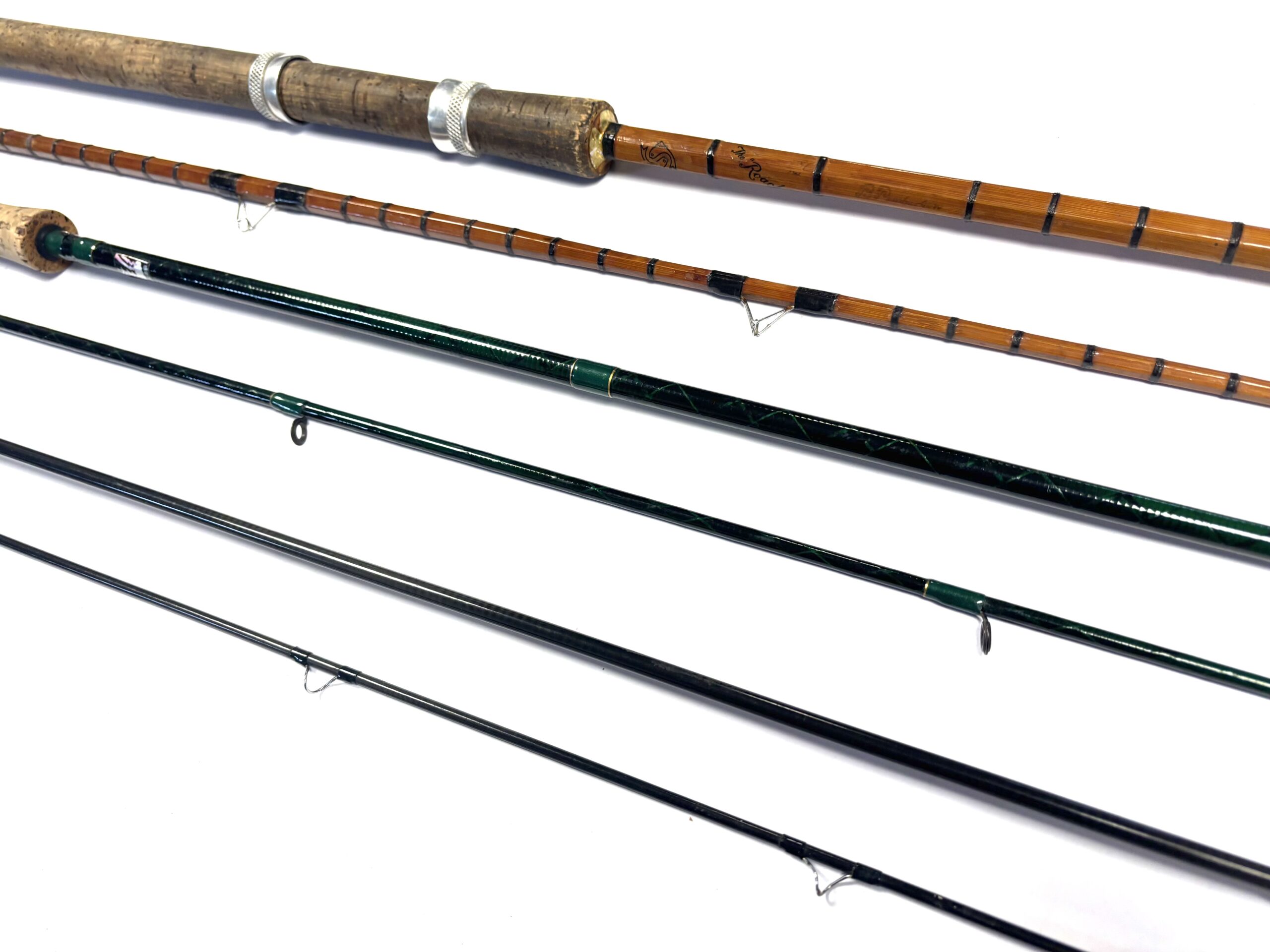 Vintage Mixed Fishing Rods x3 – Cane Avon, Bob Church Rutland & Trout Fly Rod (Restoration Lot) - Image 5