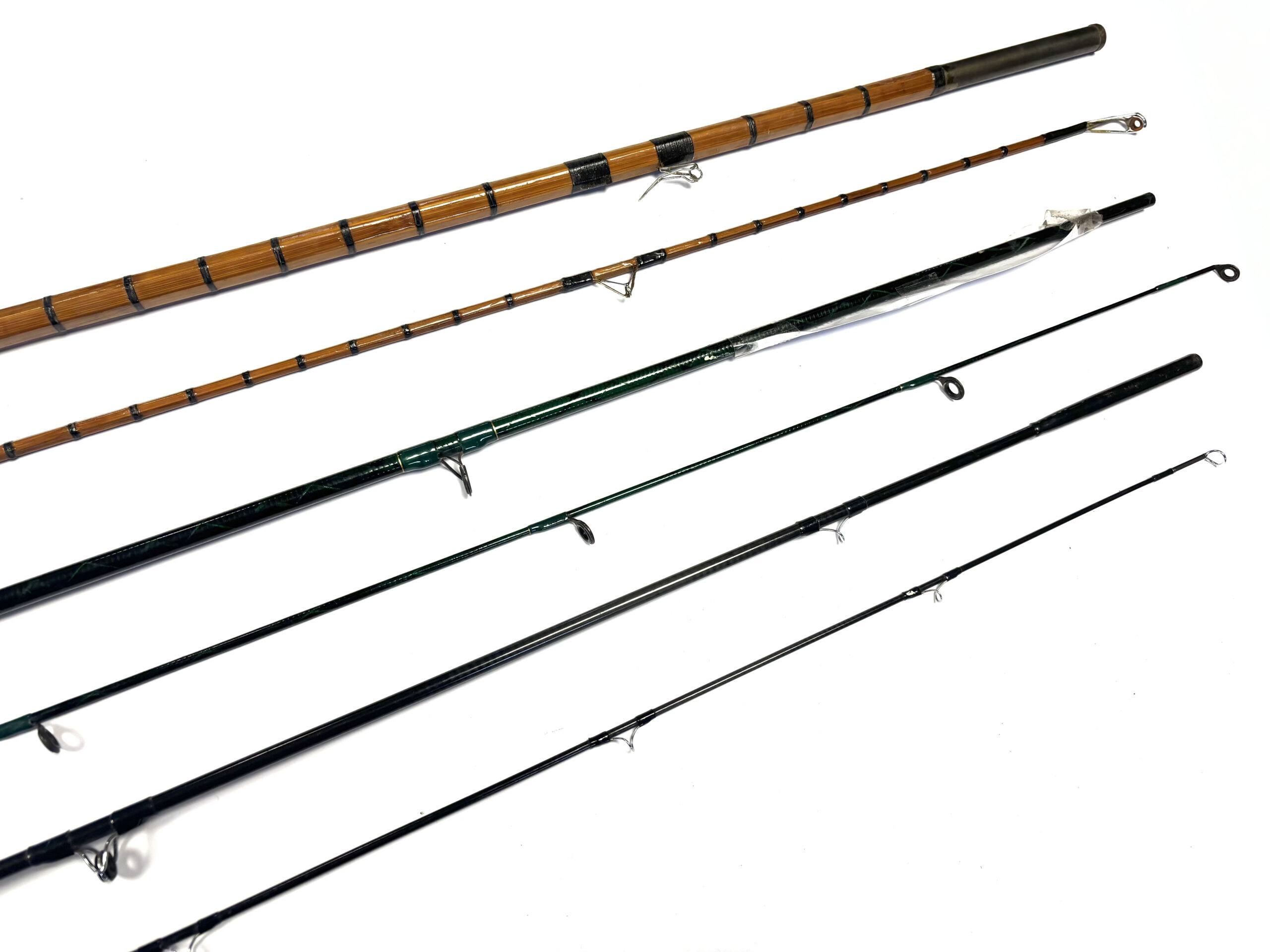 Vintage Mixed Fishing Rods x3 – Cane Avon, Bob Church Rutland & Trout Fly Rod (Restoration Lot) - Image 4