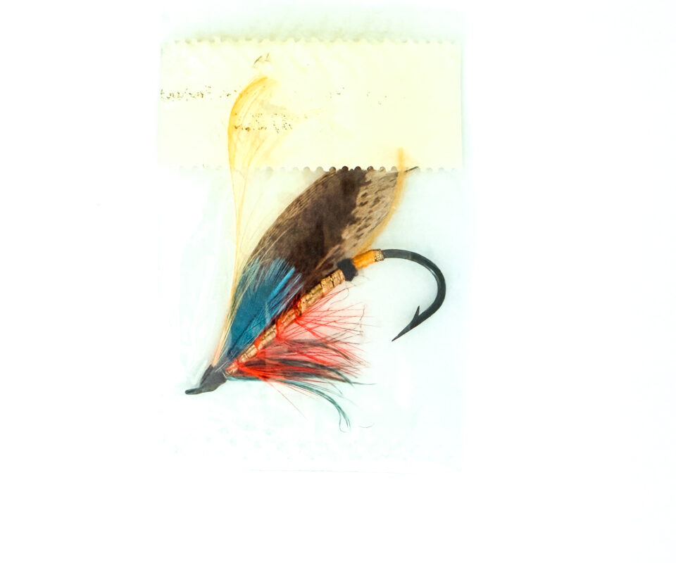 Alternative view of Hardy of Alnwick, Dunkeld, Fully Dressed Salmon Fly 1/0 (Unused, In Original Sealed Packet, c.1960s)