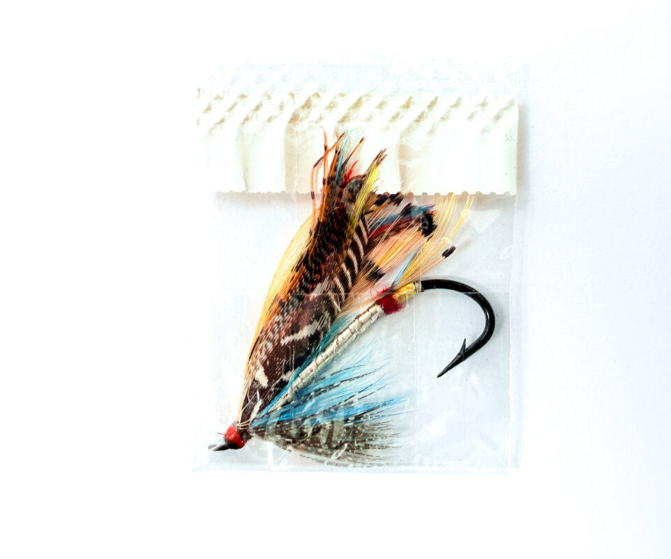 Alternative view of Hardy of Alnwick, Silver Doctor, Fully Dressed Salmon Fly 1/0 (Unused, In Original Sealed Packet, c.1960s)