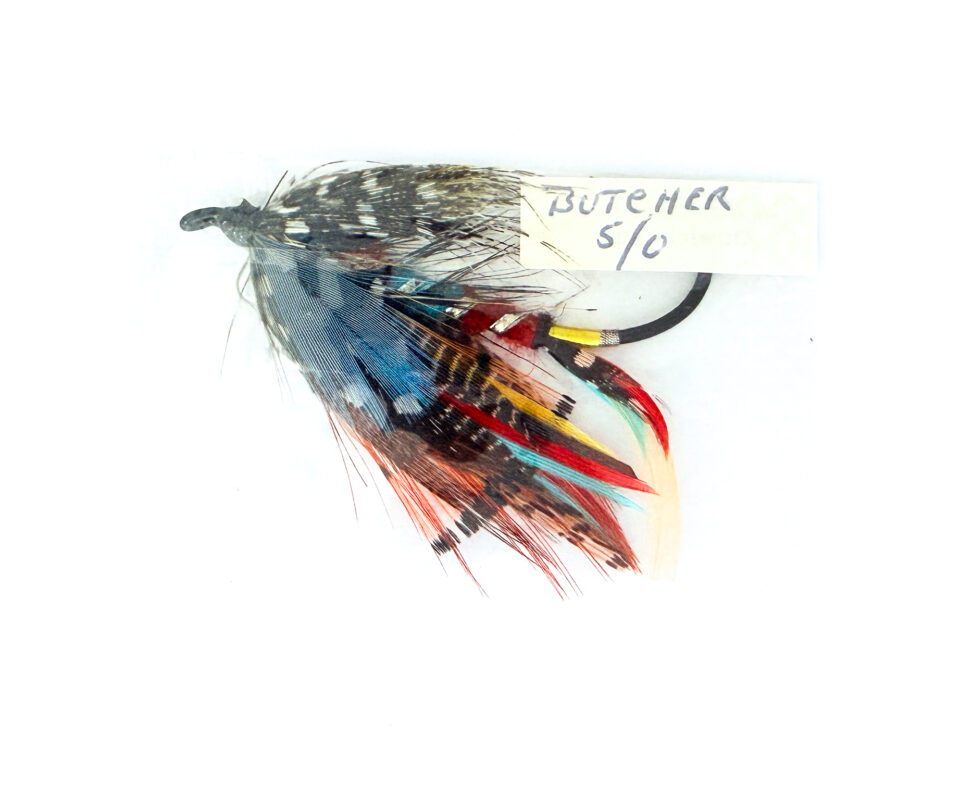 Alternative view of Hardy of Alnwick, Butcher, Fully Dressed Salmon Fly 5/0 (Unused, In Original Sealed Packet, c.1960s)