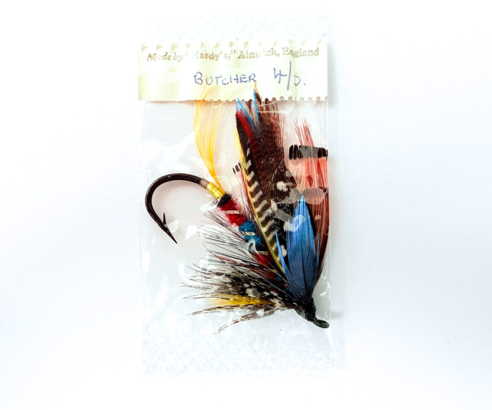 Hardy of Alnwick, Butcher, Fully Dressed Salmon Fly 4/0 (Unused, In Original Sealed Packet, c.1960s)