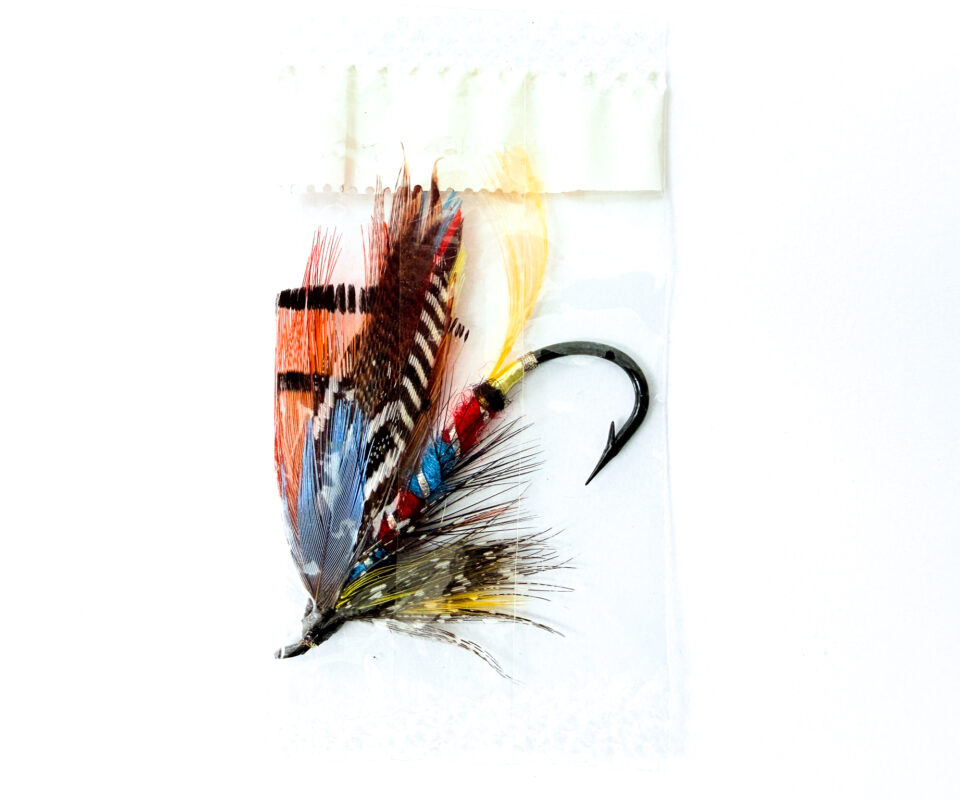 Alternative view of Hardy of Alnwick, Butcher, Fully Dressed Salmon Fly 4/0 (Unused, In Original Sealed Packet, c.1960s)
