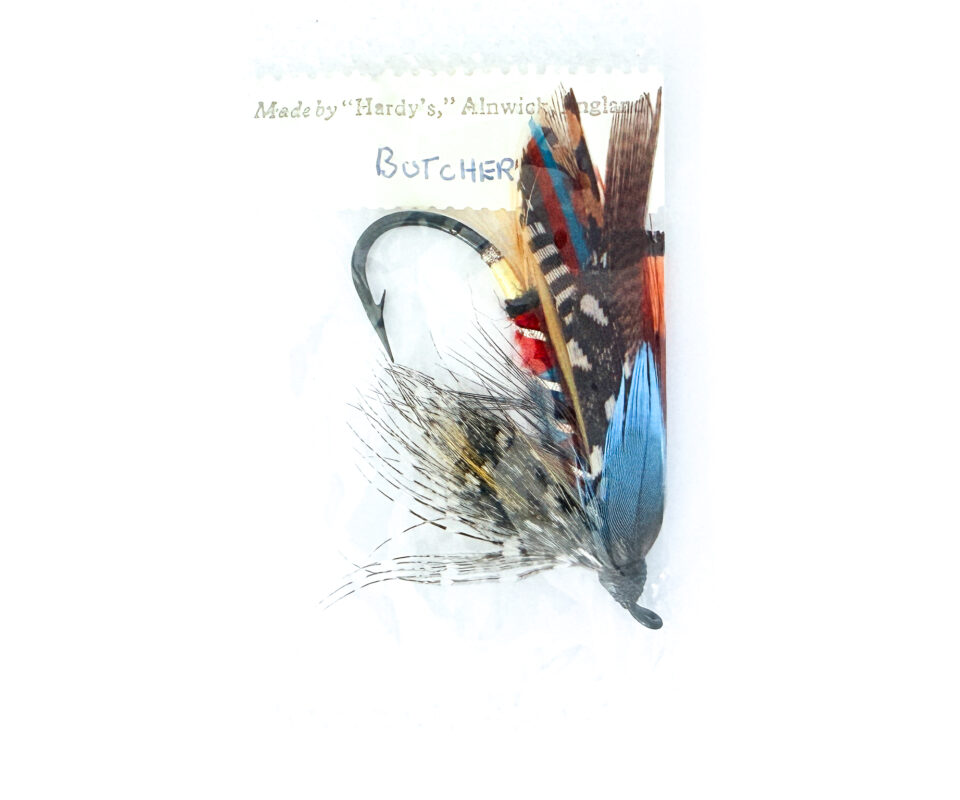 Hardy of Alnwick, Butcher, Fully Dressed Salmon Fly 4/0 (Unused, In Original Sealed Packet, c.1960s)