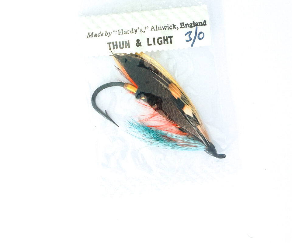 Alternative view of Hardy of Alnwick, Thunder & Lightning, Fully Dressed Salmon Fly 3/0 (Unused, In Original Sealed Packet, c.1960s)
