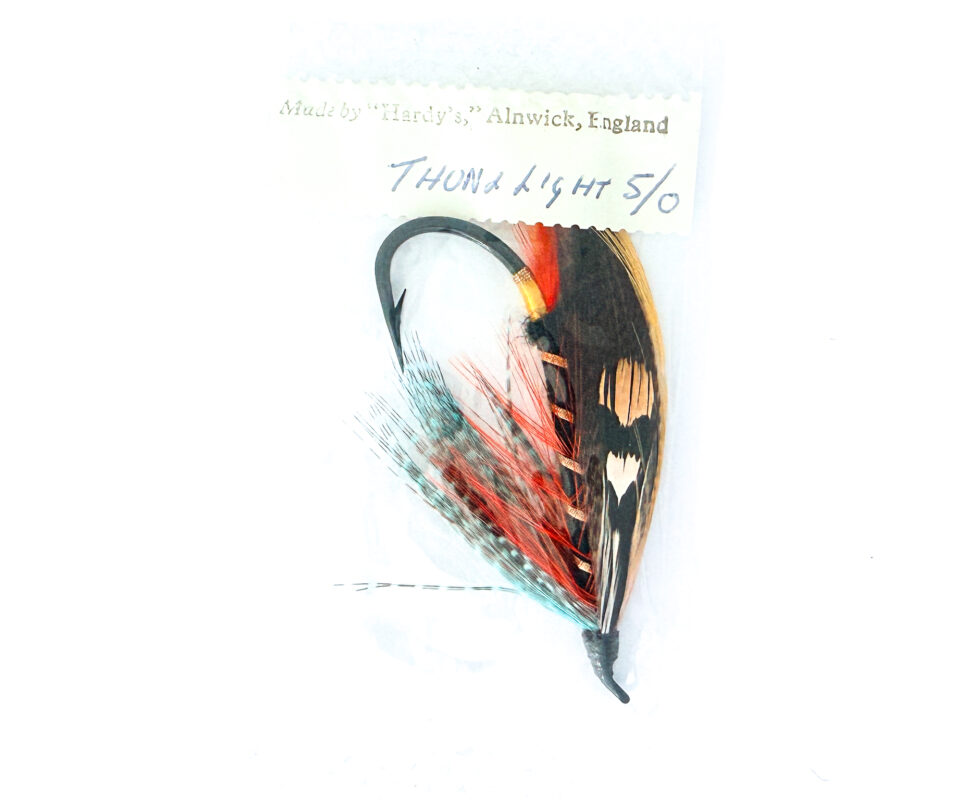 Alternative view of Hardy of Alnwick, Thunder & Lightning, Fully Dressed Salmon Fly 5/0 (Unused, In Original Sealed Packet, c.1960s)