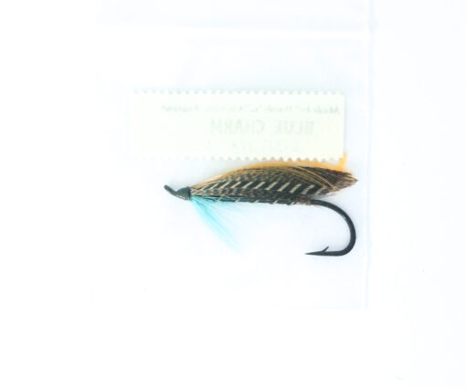 Alternative view of Hardy of Alnwick Blue Charm Fully Dressed Salmon Fly 1/0 (Unused, Original Hardy Tag, c.1960s)