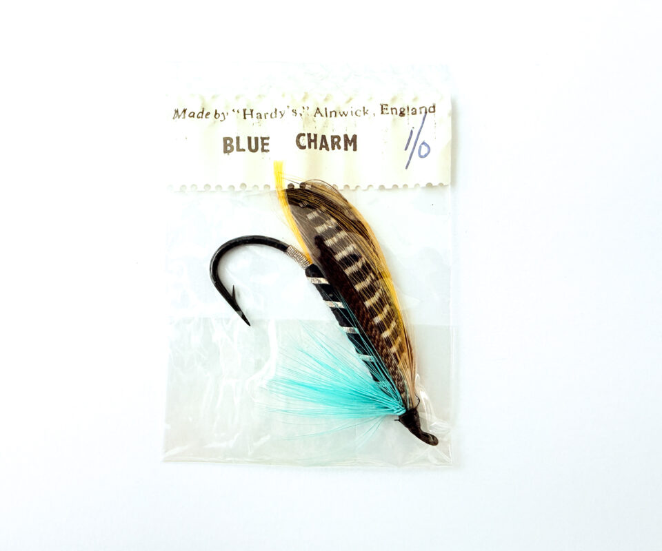 Hardy of Alnwick, Blue Charm, Fully Dressed Salmon Fly 1/0 (Unused, In Original Sealed Packet, c.1960s)