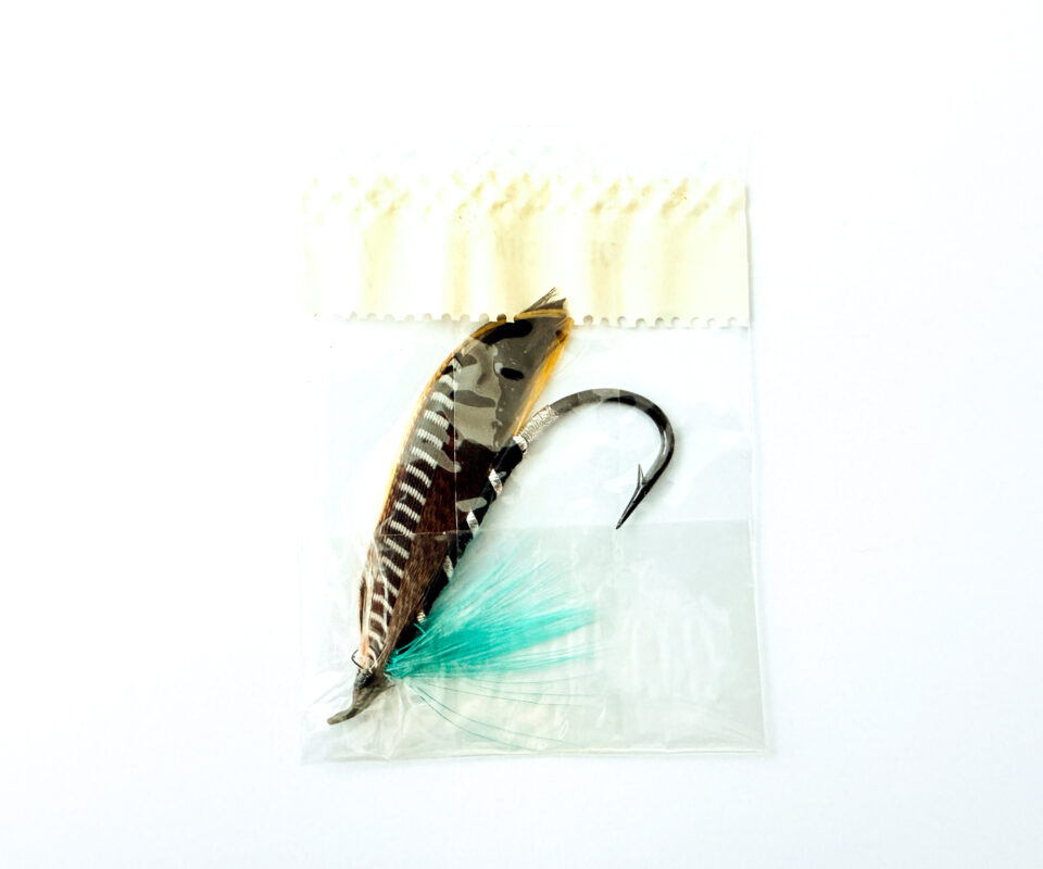 Alternative view of Hardy of Alnwick, Blue Charm, Fully Dressed Salmon Fly 1/0 (Unused, In Original Sealed Packet, c.1960s)