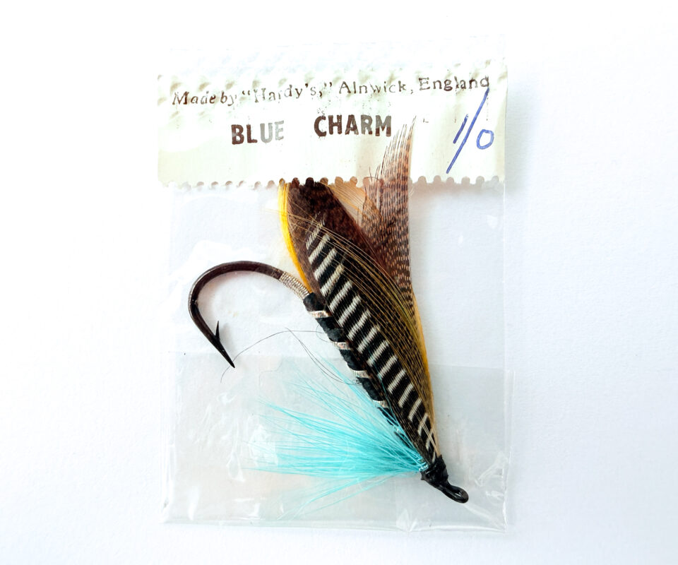 Hardy of Alnwick, Blue Charm, Fully Dressed Salmon Fly 1/0 (Unused, In Original Sealed Packet, c.1960s)