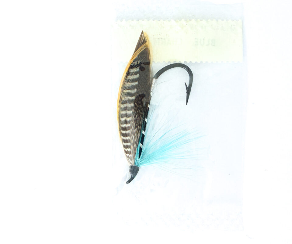 Alternative view of Hardy of Alnwick, Blue Charm, Fully Dressed Salmon Fly 2/0 (Unused, In Original Sealed Packet, c.1960s)