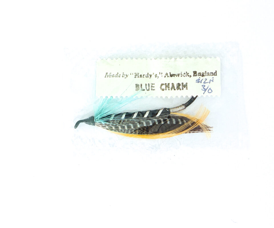 Hardy of Alnwick, Blue Charm, Fully Dressed Salmon Fly 3/0 (Unused, In Original Sealed Packet, c.1960s)