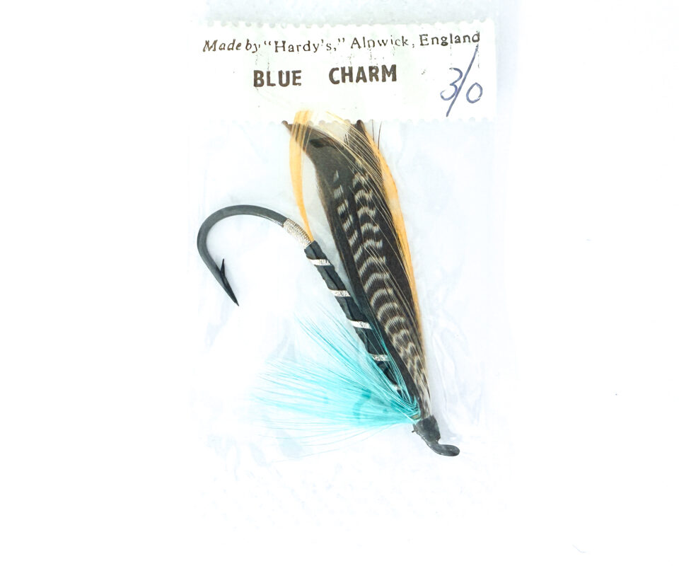 Hardy of Alnwick, Blue Charm, Fully Dressed Salmon Fly 3/0 (Unused, In Original Sealed Packet, c.1960s)
