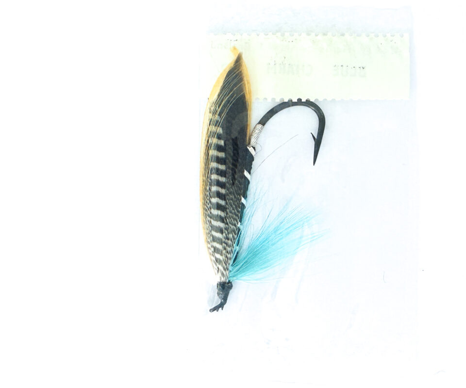 Alternative view of Hardy of Alnwick, Blue Charm, Fully Dressed Salmon Fly 3/0 (Unused, In Original Sealed Packet, c.1960s)