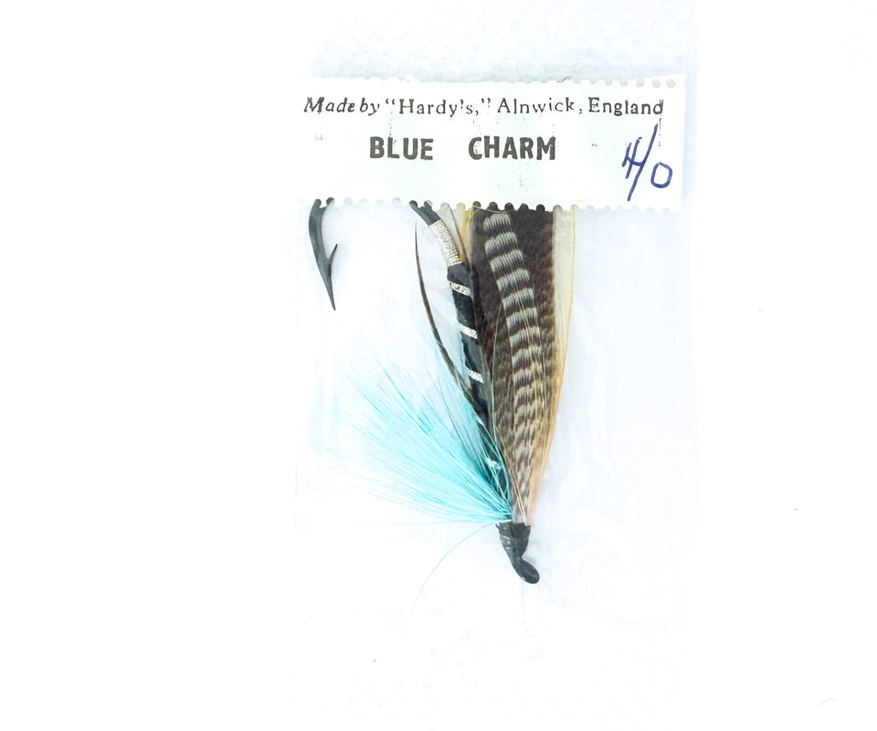 Hardy of Alnwick, Blue Charm, Fully Dressed Salmon Fly 4/0 (Unused, In Original Sealed Packet, c.1960s)