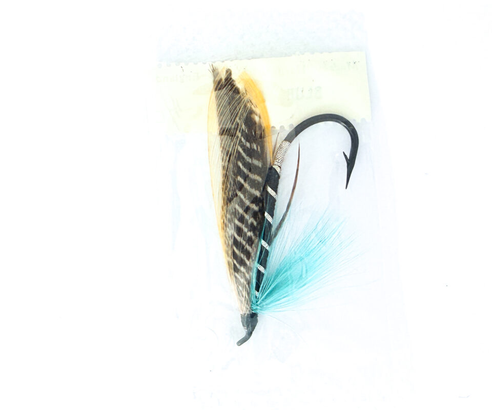 Alternative view of Hardy of Alnwick, Blue Charm, Fully Dressed Salmon Fly 4/0 (Unused, In Original Sealed Packet, c.1960s)