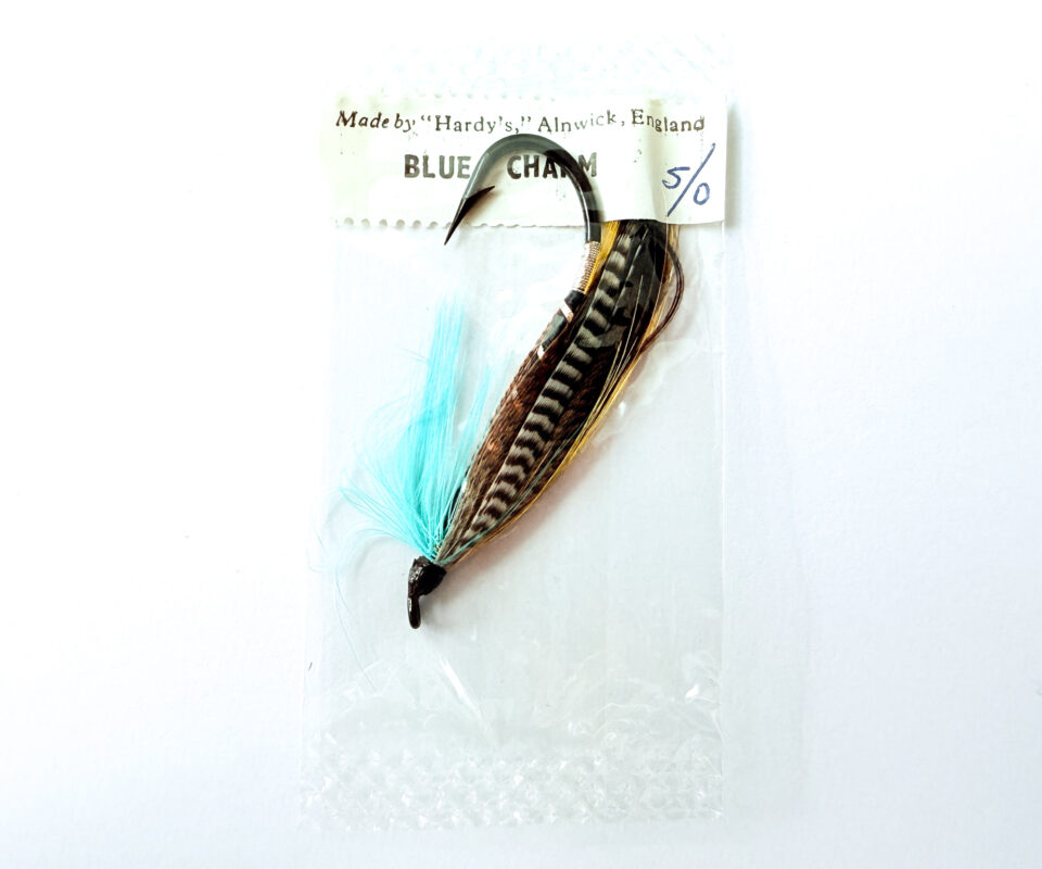 Hardy of Alnwick, Blue Charm, Fully Dressed Salmon Fly 5/0 (Unused, In Original Sealed Packet, c.1960s)