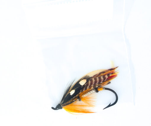 Alternative view of Hardy of Alnwick Torrish Fully Dressed Salmon Fly 2/0 (Unused, Original Hardy Tag, c.1960s)