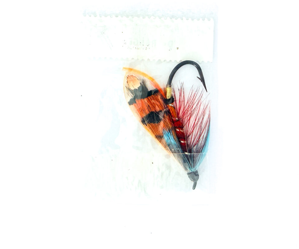 Alternative view of Hardy of Alnwick, Durham Ranger, Fully Dressed Salmon Fly 1/0 (Unused, In Original Sealed Packet, c.1960s)
