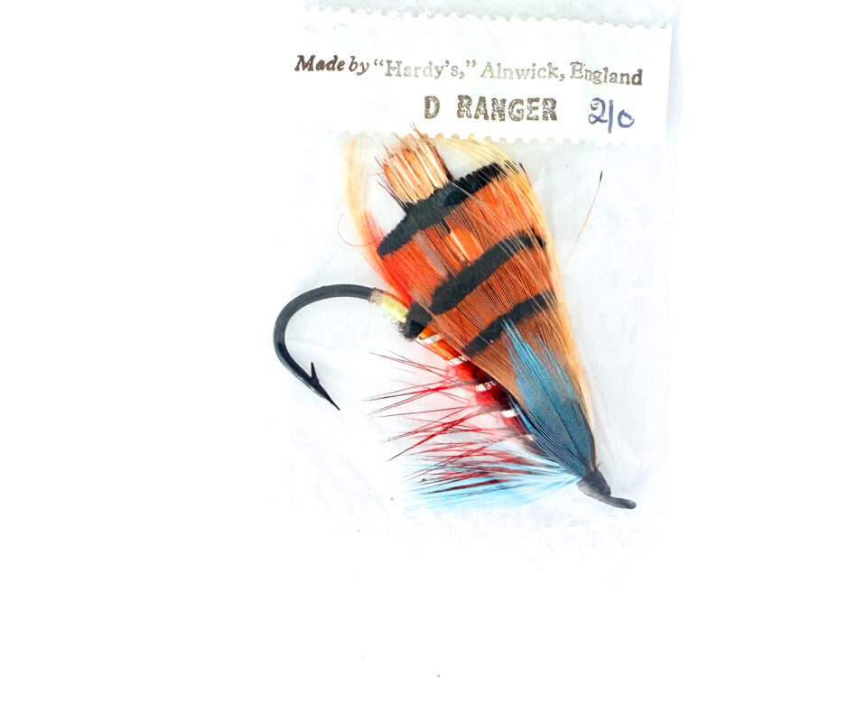 Hardy of Alnwick, Durham Ranger, Fully Dressed Salmon Fly 2/0 (Unused, In Original Sealed Packet, c.1960s)