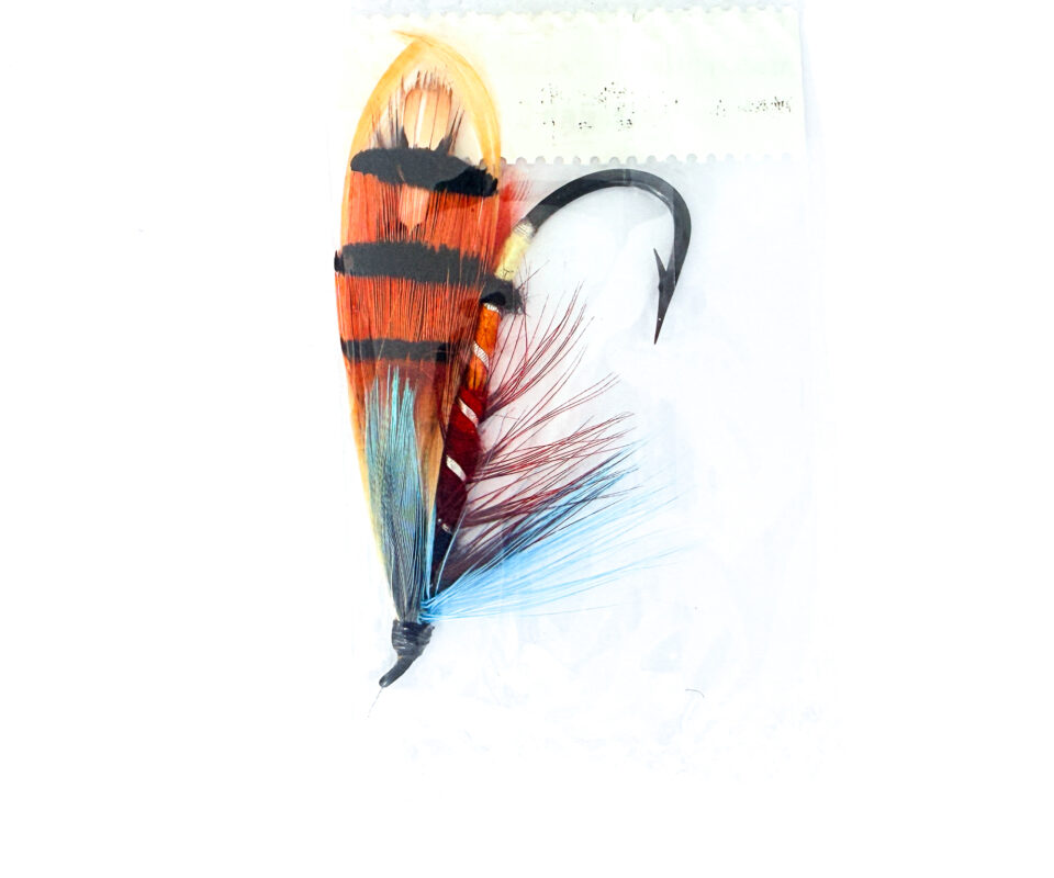 Alternative view of Hardy of Alnwick, Durham Ranger, Fully Dressed Salmon Fly 5/0 (Unused, In Original Sealed Packet, c.1960s)