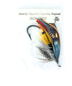 Hardy of Alnwick, Jock Scott, Fully Dressed Salmon Fly 3/0 (Unused, In Original Sealed Packet, c.1960s)