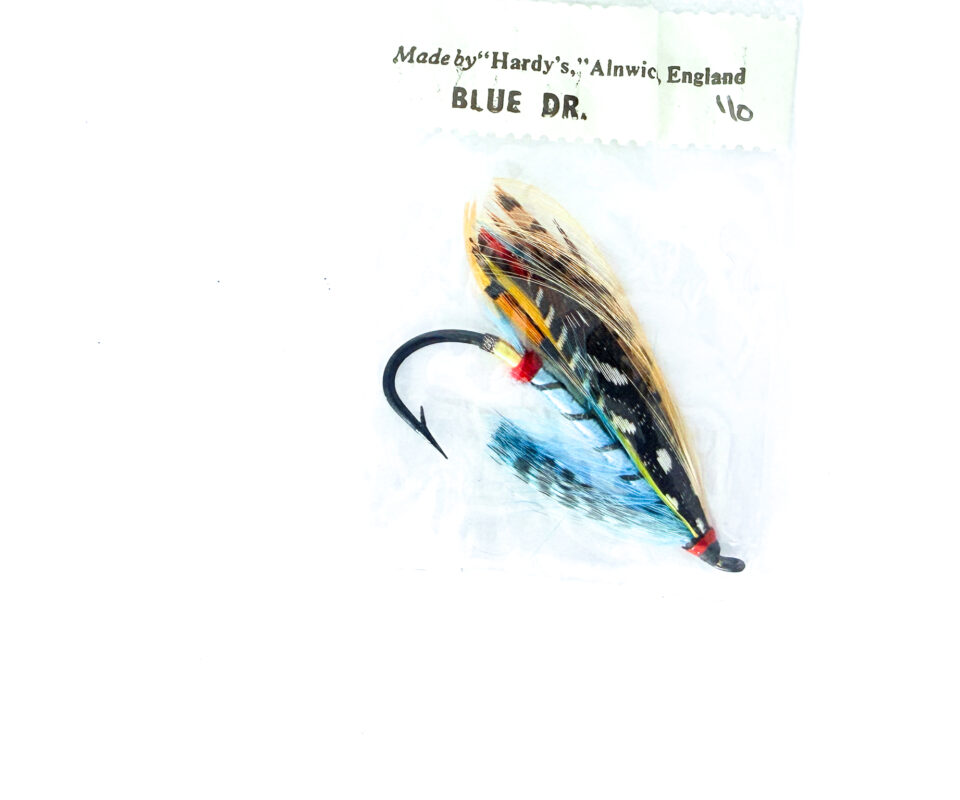 Hardy of Alnwick, Blue Doctor, Fully Dressed Salmon Fly 1/0 (Unused, In Original Sealed Packet, c.1960s)