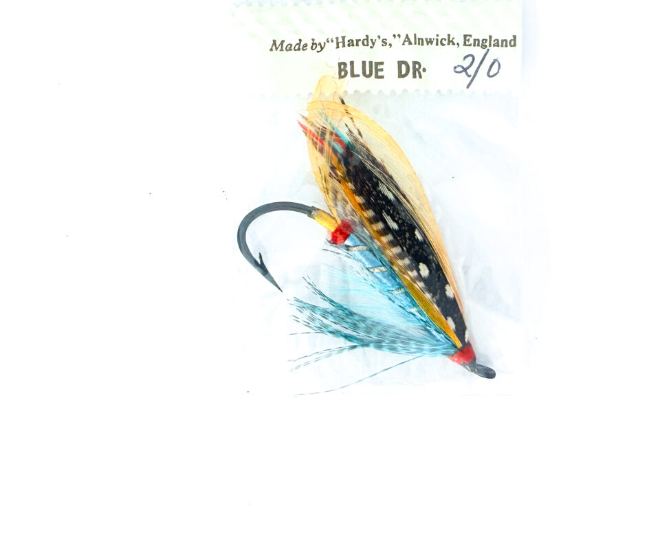 Hardy of Alnwick, Blue Doctor, Fully Dressed Salmon Fly 2/0 (Unused, In Original Sealed Packet, c.1960s)