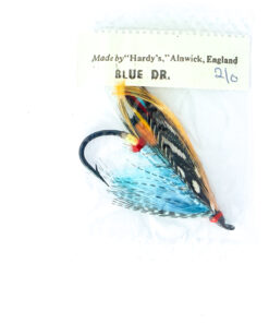 Hardy of Alnwick, Blue Doctor, Fully Dressed Salmon Fly 2/0 (Unused, In Original Sealed Packet, c.1960s)