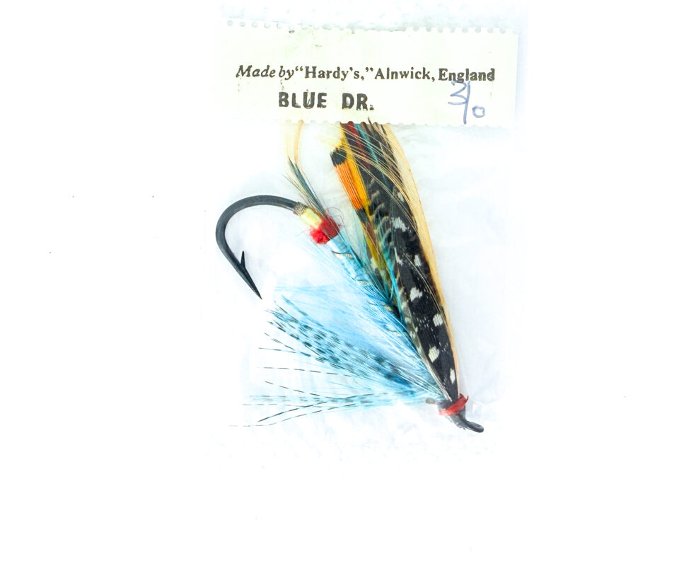 Hardy of Alnwick, Blue Doctor, Fully Dressed Salmon Fly 3/0 (Unused, In Original Sealed Packet, c.1960s)