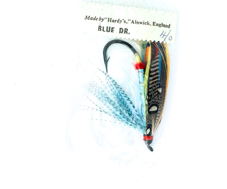 Hardy of Alnwick, Blue Doctor, Fully Dressed Salmon Fly 4/0 (Unused, In Original Sealed Packet, c.1960s)
