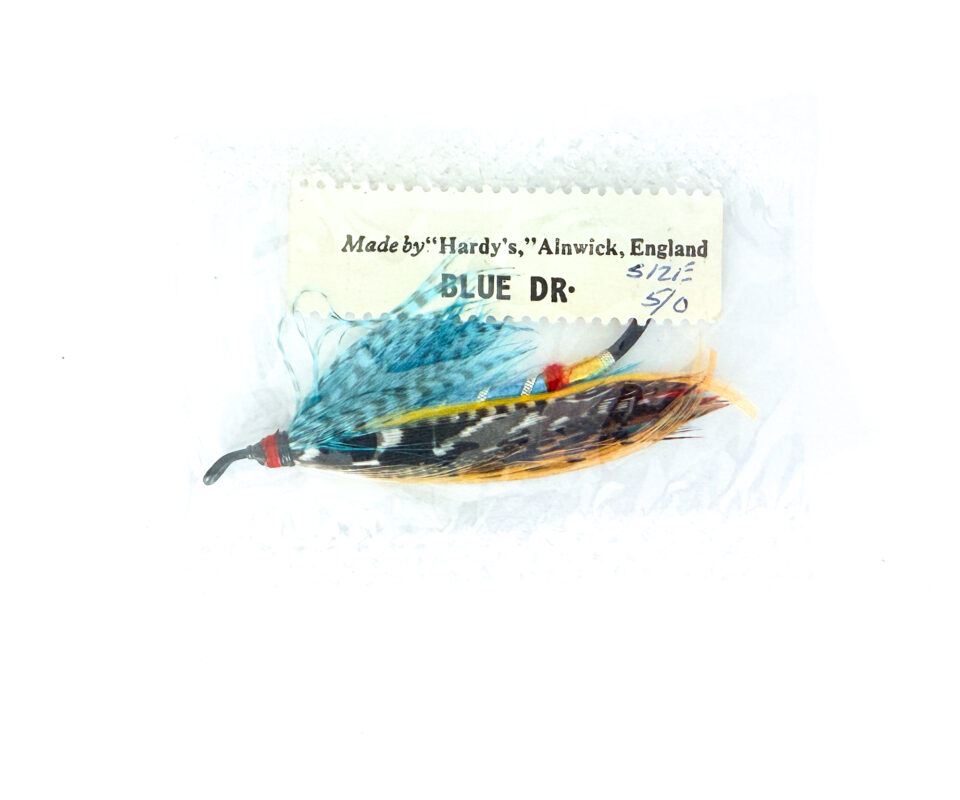 Hardy of Alnwick, Blue Doctor, Fully Dressed Salmon Fly 5/0 (Unused, In Original Sealed Packet, c.1960s)