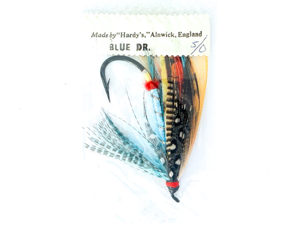 Hardy of Alnwick, Blue Doctor, Fully Dressed Salmon Fly 5/0 (Unused, In Original Sealed Packet, c.1960s)