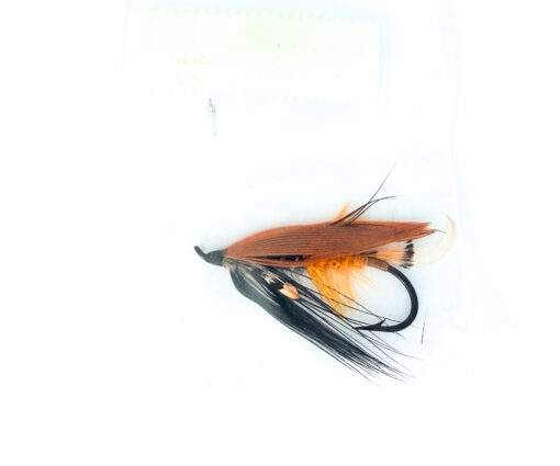 Alternative view of Hardy of Alnwick Ackroyd Fully Dressed Salmon Fly 1/0 (Unused, Original Hardy Tag, c.1960s)