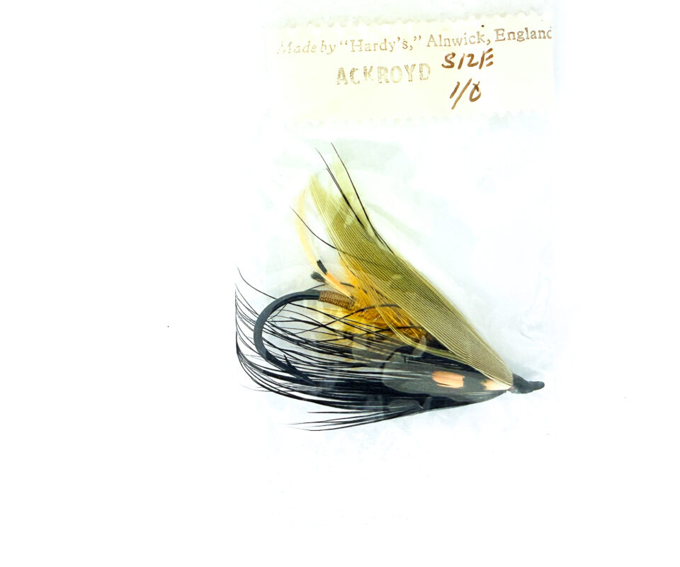 Hardy of Alnwick, Ackroyd, Fully Dressed Salmon Fly 1/0 (Unused, In Original Sealed Packet, c.1960s)
