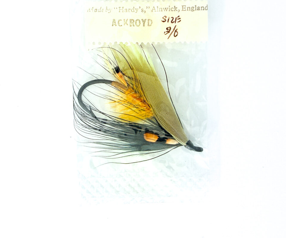 Hardy of Alnwick, Ackroyd, Fully Dressed Salmon Fly 2/0 (Unused, In Original Sealed Packet, c.1960s)