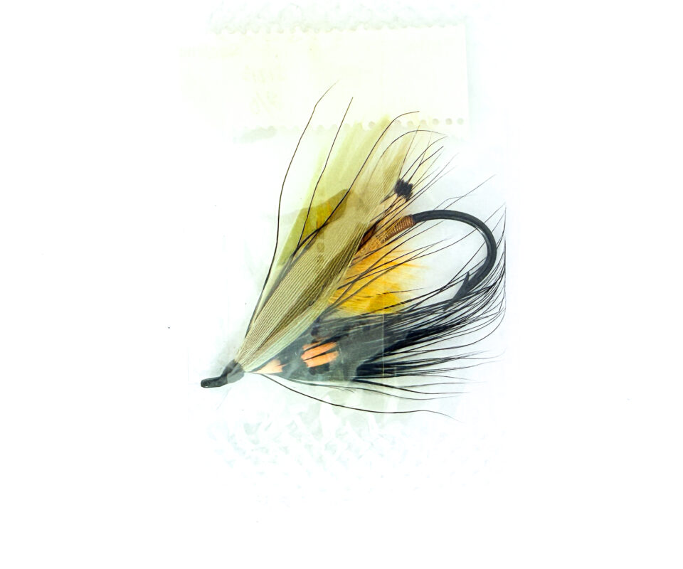 Alternative view of Hardy of Alnwick, Ackroyd, Fully Dressed Salmon Fly 2/0 (Unused, In Original Sealed Packet, c.1960s)