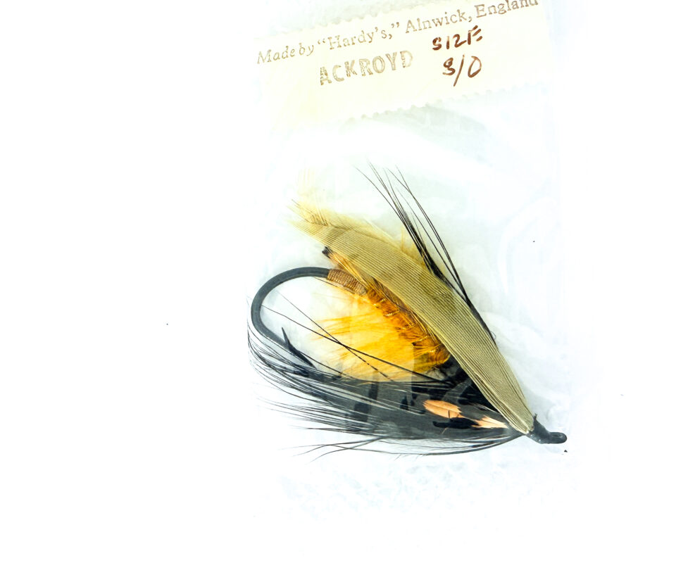 Hardy of Alnwick, Ackroyd, Fully Dressed Salmon Fly 3/0 (Unused, In Original Sealed Packet, c.1960s)